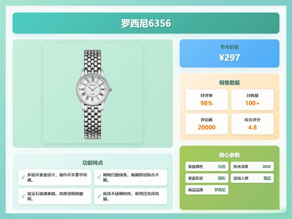 高颜值腕表提升你的时尚品味！2025年轻奢手表推荐：六款(图9)